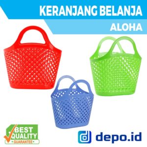 Keranjang Belanja Aloha - Keranjang Serbaguna