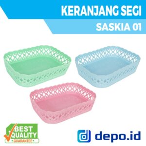 Keranjang Saskia 01 - Tempat Souvenir