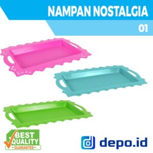 nampan plastik kotak