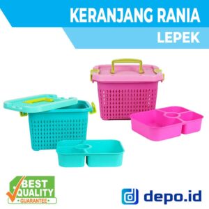 Keranjang Segi Rania + Lepek - Keranjang Hajatan