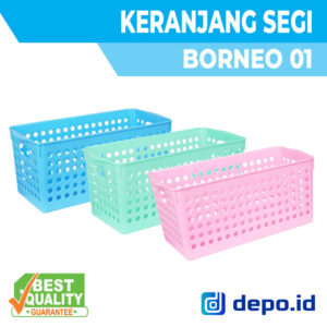 keranjang plastik kotak