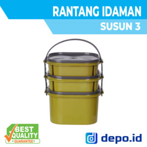 rantang 3 susun plastik