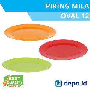 Piring Mila Oval 12
