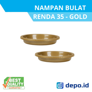 NAMPAN BULAT RENDA 35 - GOLD
