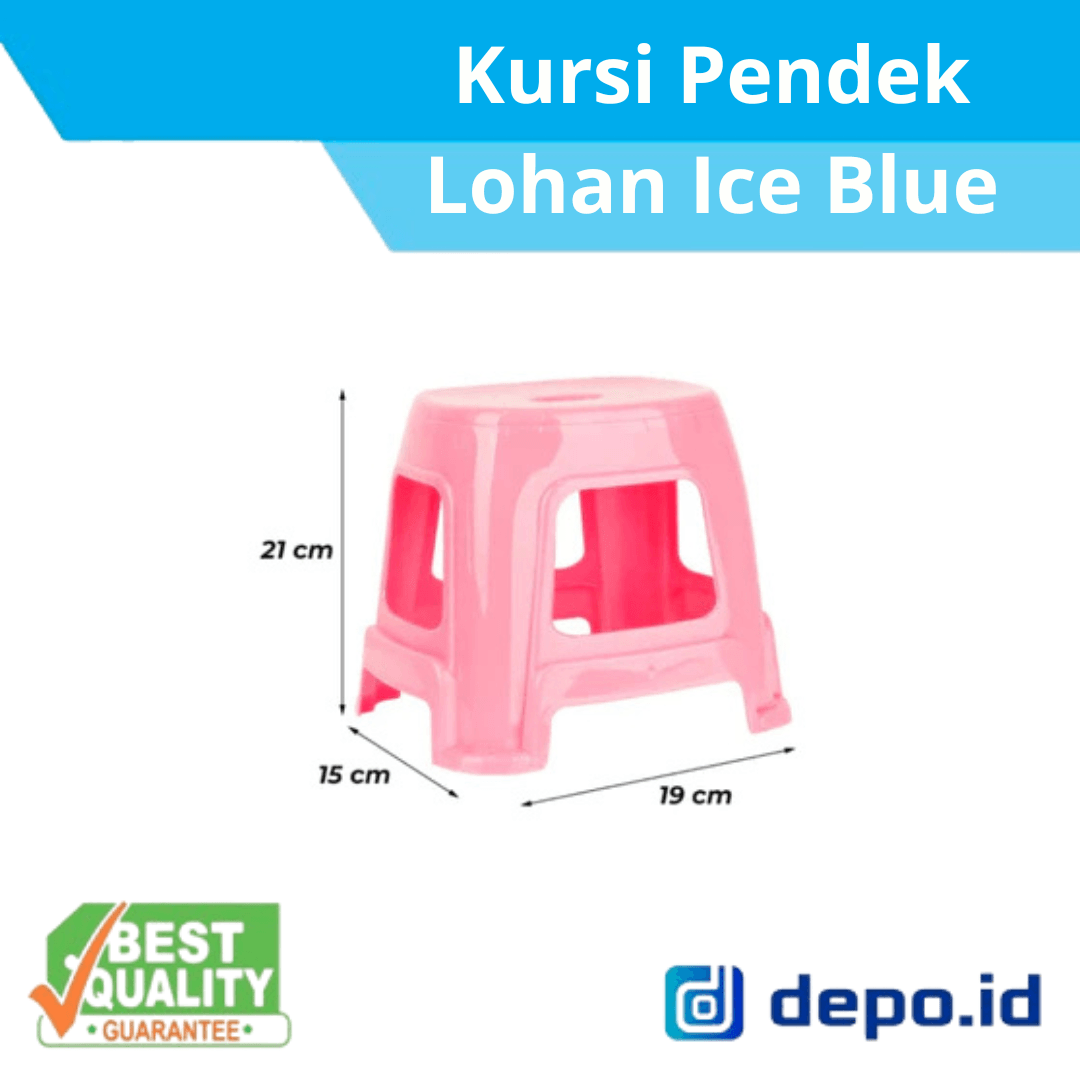 Kursi Pendek Lohan Ice Blue - Gambar 2