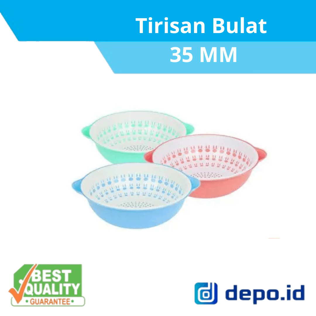 Tirisan Bulat 35 MM / Tirisan Sayur