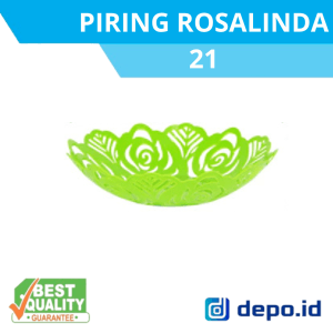 Piring Plastik Rosalinda 21 Soft