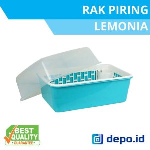 Rak piring plastik Lemonia