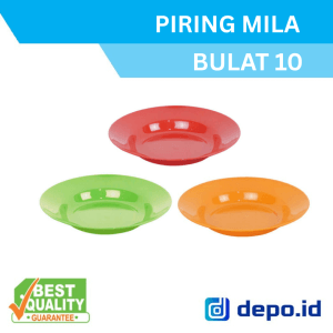 Piring Mila Bulat 10