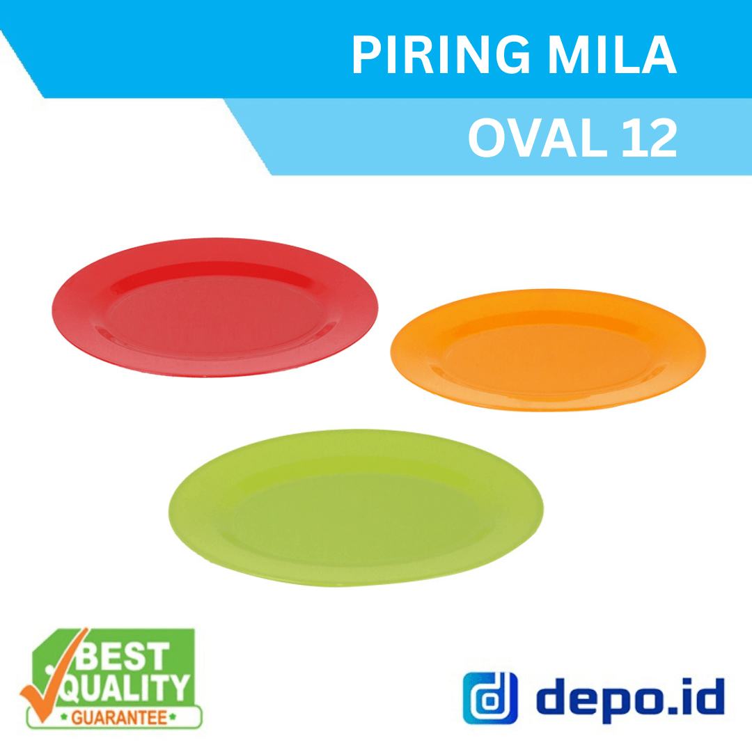 Piring Mila Oval 12