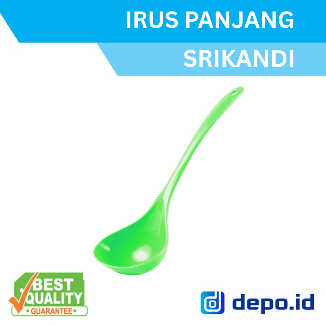 Irus Panjang Srikandi / Irus Sayur Masak / Irus Plastik Gagang Panjang